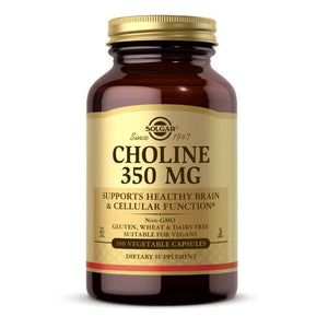 Solgar, Choline, 350 mg, 100 V Caps