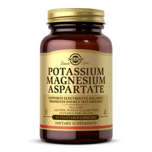 Solgar, Potassium Magnesium Aspartate, 90 V Caps
