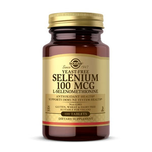 Solgar, Yeast-Free Selenium, 100 mcg, 100 Tabs