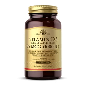 Solgar, Vitamin D3 (Cholecalciferol), 1000 IU, 250 S Gels