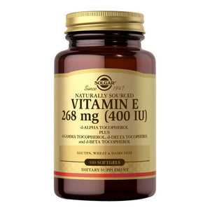 Vitamin E Mixed (d-Alpha Tocopherol and Mixed Tocopherols) 100 S Gels by Solgar