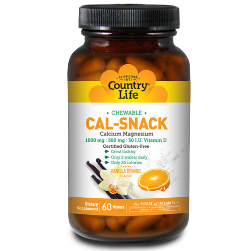 Country Life, Cal Snack NF, 60 Wafers