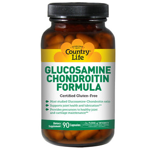 Country Life, Glucosamine/Chondroitin Formula, 90 Caps
