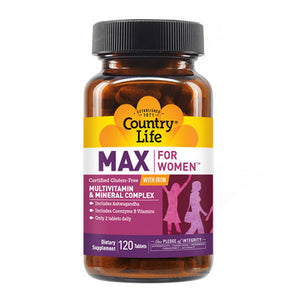 Country Life, Maxine Maxi-Sorb The Maximized Feminine Formulation, 120 Tabs