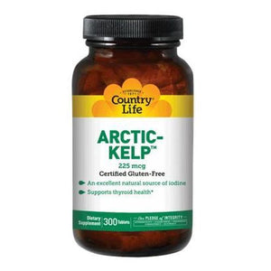 Country Life, Arctic-Kelp, 225 mcg, 300 Tabs