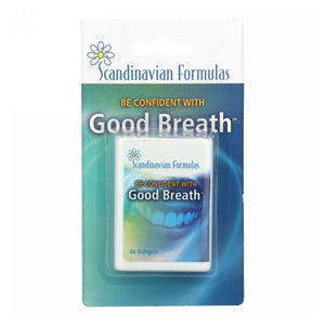 Scandinavian Formulas, Good Breath, 60 Caps