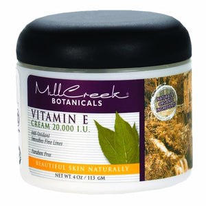 Mill Creek Botanicals, Vitamin E Cream, 20000 IU, 4 oz