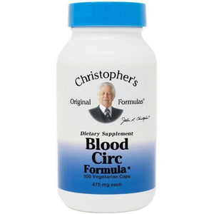 Dr. Christophers Formulas, Blood Circulation Formula, 100 Vegicaps