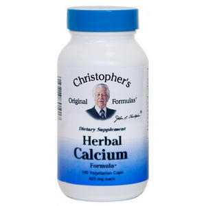 Dr. Christophers Formulas, Herbal Calcium, 100 Vegicaps
