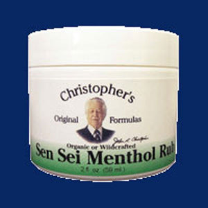 Dr. Christophers Formulas, Ointment Sen Sei Menthol Rub, 2 oz