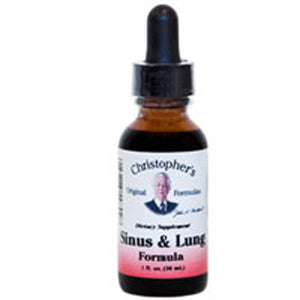 Dr. Christophers Formulas, Sinus and Lung Extract, 1 oz