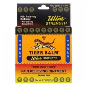 Tiger Balm, Tiger Balm  Ultra Strength, 1.70 Oz