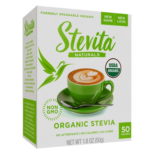 Stevita, Stevia Spoonable Packets, 50pk