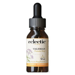Eclectic Herb, Valerian, 1 Oz Alcohol free