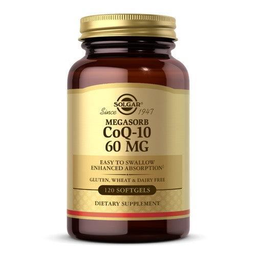 Solgar, Megasorb CoQ-10, 60 mg, 120 S Gels