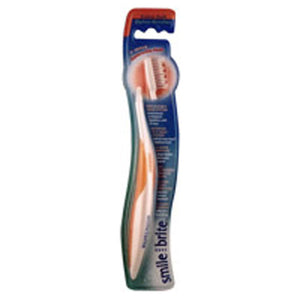 Smile Brite, Replaceable Head Toothbrush, Natural V-Wave X-Soft 1 EACH