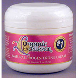 Organic Excellence, Progesterone Cream (Feminine Balance Therapy), 2 OZ