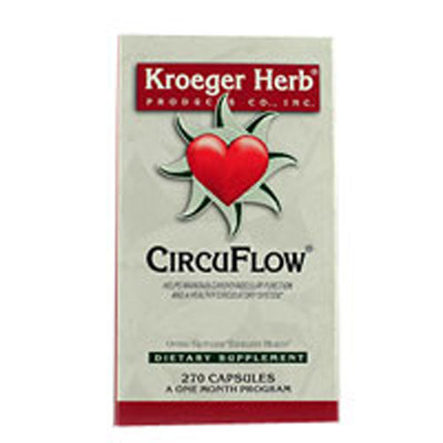 Kroeger Herb, Circu Flow, 270 Caps