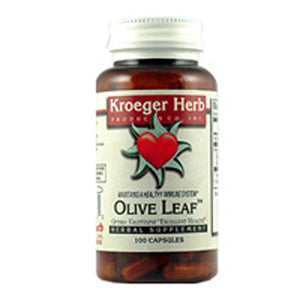 Kroeger Herb, Olive Leaf, 100 Caps