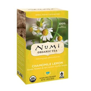Numi Tea, Organic Tea, Chamomile Lemon