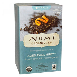Numi Tea, Earl Grey Black Tea, 18 Bag