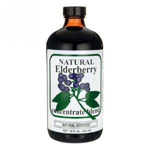 Natural Sources, Natural Elderberry Concentrate, 16OZ