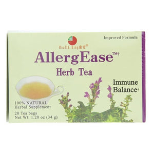 Health King, Allergease Tea, 20 Bags