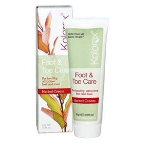 Kolorex, Kolorex Foot & Toe Care Cream, 25 Grams