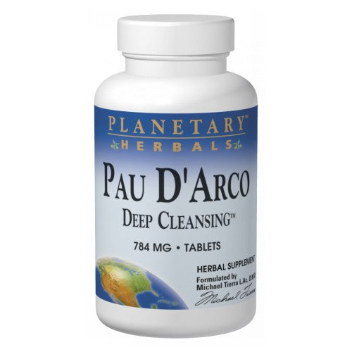Planetary Herbals, Pau D'arco, 800 MG, Deep Cleansing 72 Tabs