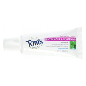 Toms Of Maine Antiplaque And Whitening Natural Toothpaste 1 fl oz by Tom's Of Maine