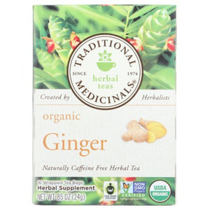 Traditional Medicinals, Organic Ginger Tea, 16 Bags
