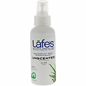 Lafes Natural Body Care, Organic Spray with Aloe Vera, 4 Oz