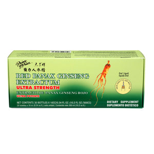 Prince Of Peace, Red Panax Ginseng Extractum Ultra Strength, 0.34 Oz ((10 cc) Each)