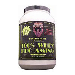 100% Whey Pro-Amino Vanilla, 5 Lb by Healthy 'n Fit