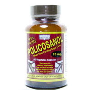 Only Natural, Policosanol 99%, 15 mg, 45 Veg Caps