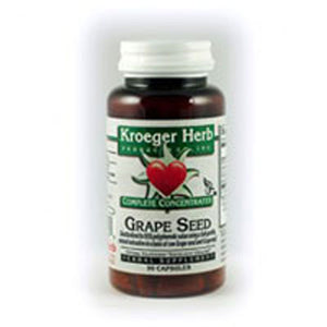 Kroeger Herb, Grape Seed 95%, 90 Cap