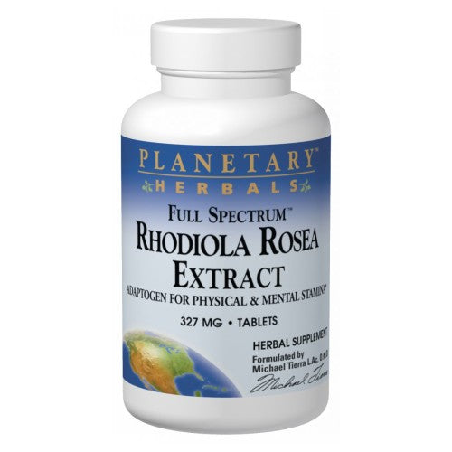 Planetary Herbals, Full Spectrum Rhodiola Rosea Extract, 30 Tabs