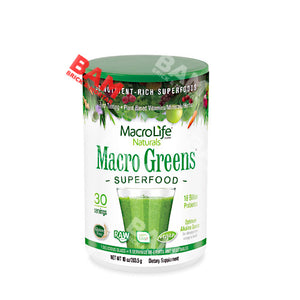 Macrolife Naturals, Macro Greens, 10 oz