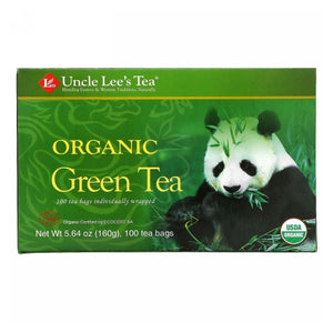 Uncle Lees Teas, Organic Green Tea, 100 Bags