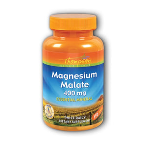 Thompson, Magnesium Malate, 400 mg, Malate, 120 Tab