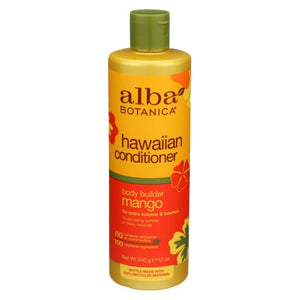 Alba Botanica, Hawaiian Hair Conditioner, MANGO MOISTURE, 12 OZ