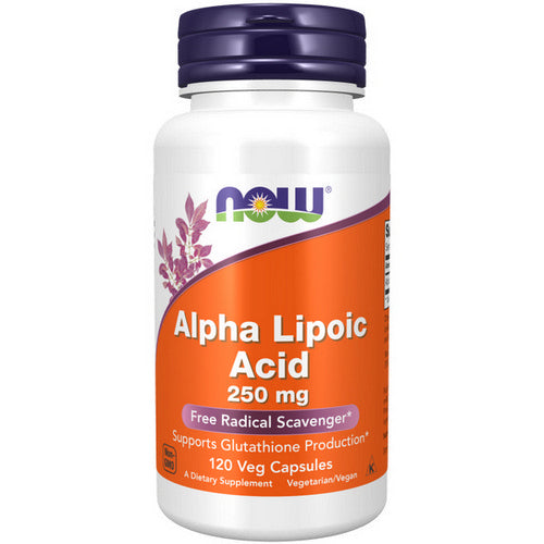 Now Foods, ALPHA LIPOIC ACID, 250 mg, 120 Caps