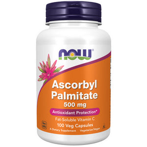 Now Foods, Ascorbyl Palmitate, 500 mg, 100 Veg Caps