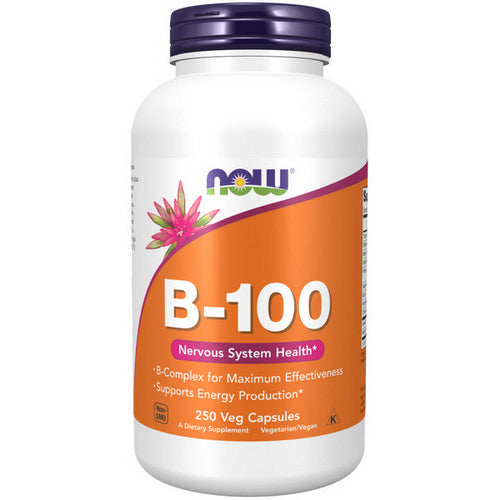 Now Foods, Vitamin B-100, 250 Caps