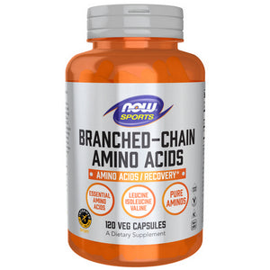 Now Foods, Branch Chain Amino Acids, 120 Caps
