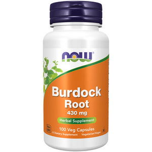 Now Foods, Burdock Root, 430 mg, 100 Caps