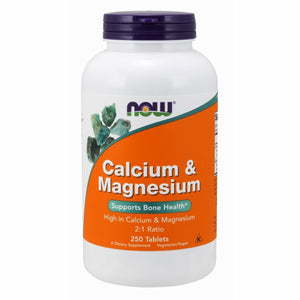 Now Foods, Calcium-Magnesium, 500/250 mg, 250 Tabs