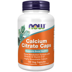 Now Foods, Calcium Citrate, 120 Veg Caps