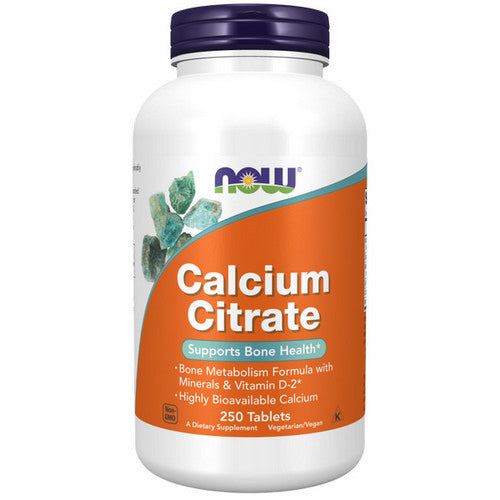 Now Foods, Calcium Citrate, 250 Tabs