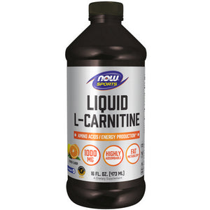 Now Foods, L-Carnitine-Liquid-Citrus, 1000 mg, 16 OZ